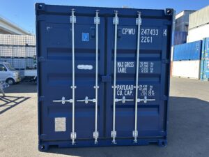 【横浜】美品新古20ftドライスチールコンテナ 2024年製　CPWU2474334
