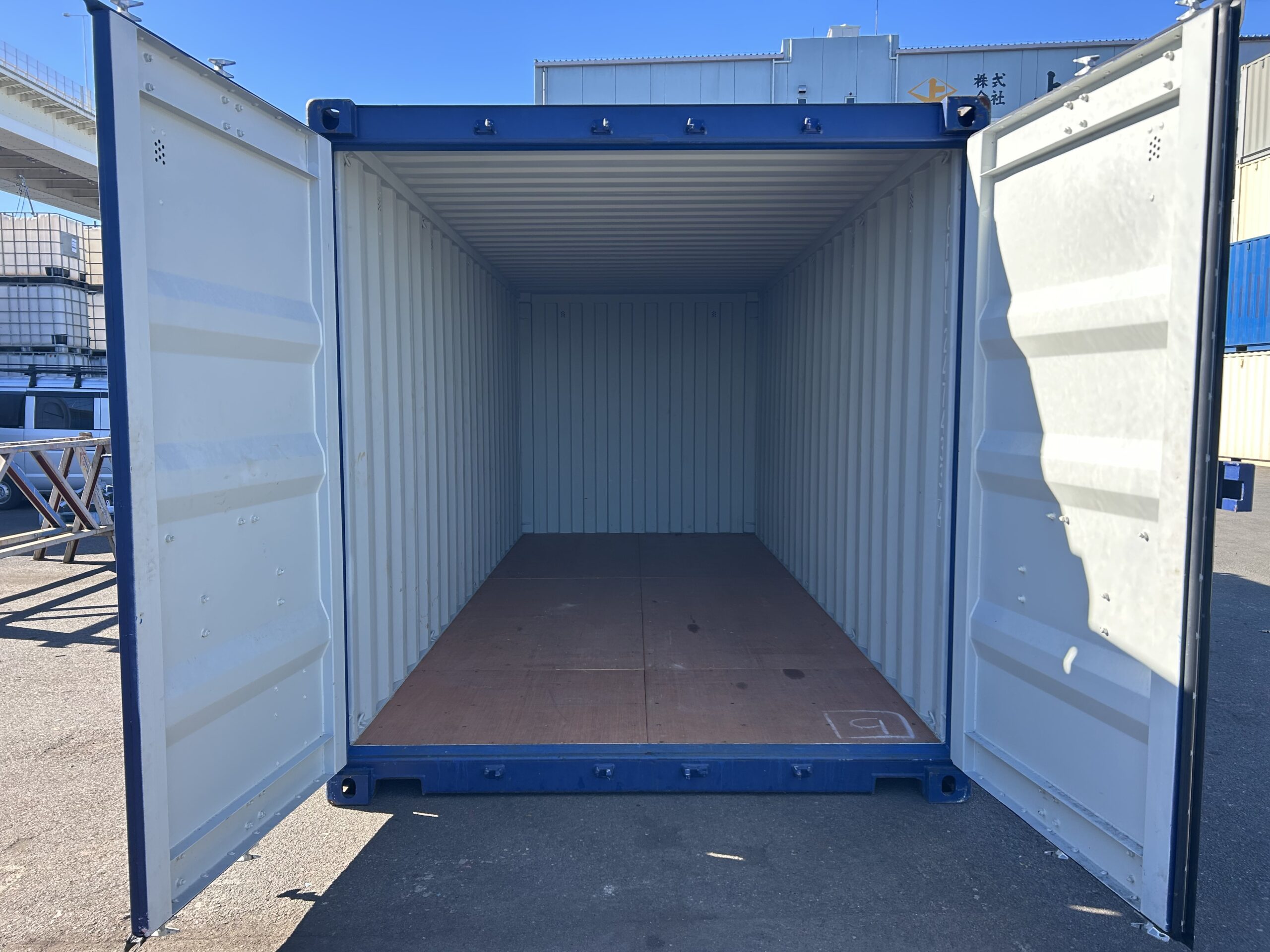 【横浜】美品新古20ftドライスチールコンテナ 2024年製　CPWU2474334