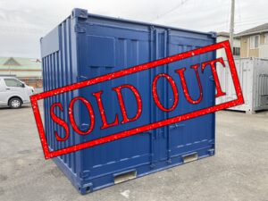 【東北】中古10ft　ドライスチールコンテナ
