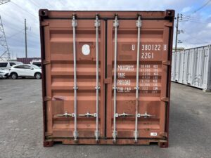 【東北】中古20ft　ドライスチールコンテナ【U3801228】