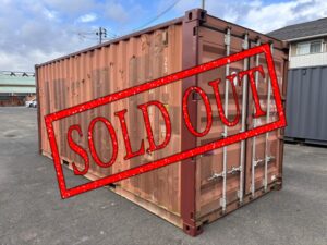 【東北】中古20ft　ドライスチールコンテナ【U3801228】