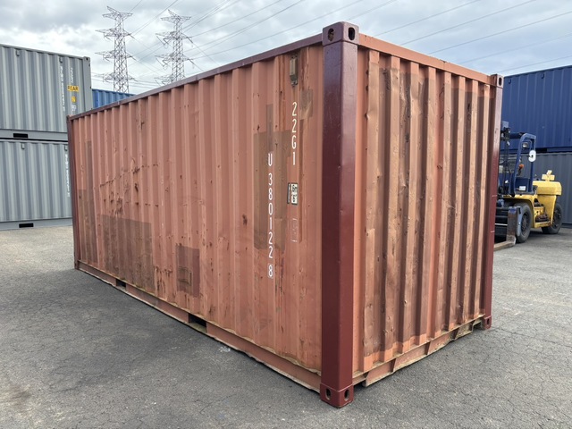 【東北】中古20ft　ドライスチールコンテナ【U3801228】