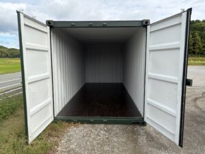 【福岡】新古20ftドライスチールコンテナ　※グリーン・グレー系複数台在庫有り！