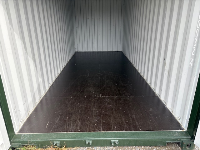 【福岡】新古20ftドライスチールコンテナ　※グリーン・グレー系複数台在庫有り！