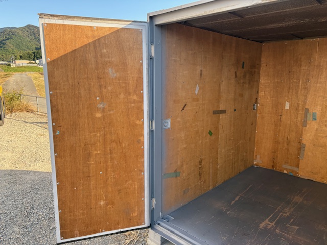 【福岡】中古6ftドライスチールコンテナ（グレー塗装済）　※複数台在庫有り！