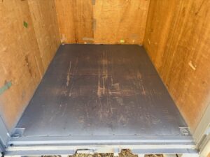 【福岡】中古6ftドライスチールコンテナ（グレー塗装済）　※複数台在庫有り！