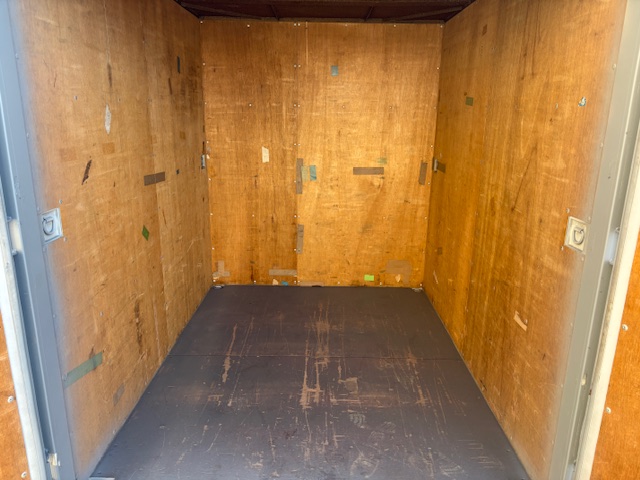 【福岡】中古6ftドライスチールコンテナ（グレー塗装済）　※複数台在庫有り！