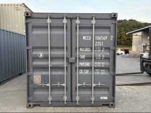 【福岡】新古20ftドライスチールコンテナ　※グリーン・グレー系複数台在庫有り！