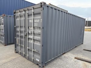 【福岡】新古20ftドライスチールコンテナ　※グリーン・グレー系複数台在庫有り！