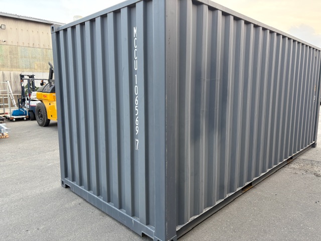 【福岡】新古20ftドライスチールコンテナ　※グリーン・グレー系複数台在庫有り！