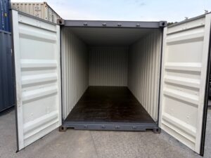 【福岡】新古20ftドライスチールコンテナ　※グリーン・グレー系複数台在庫有り！