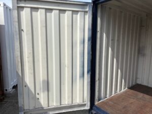 【福岡】中古10ftドライスチールコンテナ※紺色塗装済み　（TKCU483）