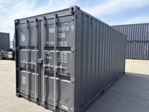 【福岡】新造20ftドライスチールコンテナ（グレー）　※複数台在庫有り！