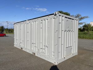 【北陸】中古20ft ドライスチールコンテナ（サイドオープン仕様）