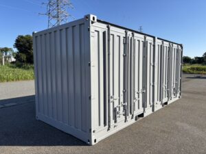 【北陸】中古20ft ドライスチールコンテナ（サイドオープン仕様）