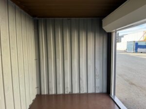 【神戸】中古12FT ドライスチールコンテナ シャッター付き、グレー塗装　3台在庫あり！