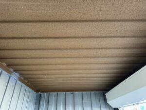 【神戸】中古12FT ドライスチールコンテナ シャッター付き、グレー塗装　3台在庫あり！