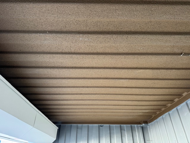 【神戸】中古12FT ドライスチールコンテナ シャッター付き、グレー塗装　3台在庫あり！