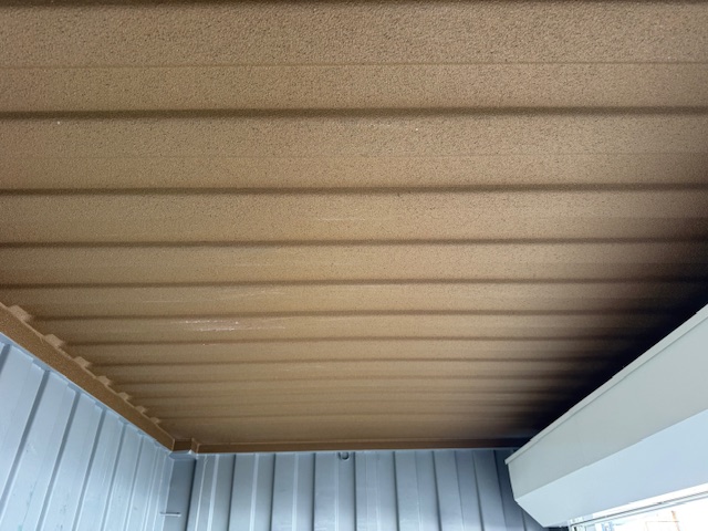 【神戸】中古12FT ドライスチールコンテナ シャッター付き、グレー塗装　3台在庫あり！