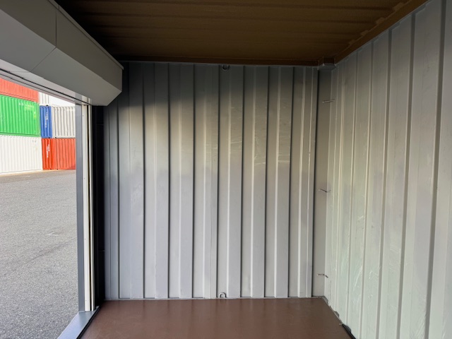 【神戸】中古12FT ドライスチールコンテナ シャッター付き、グレー塗装　3台在庫あり！