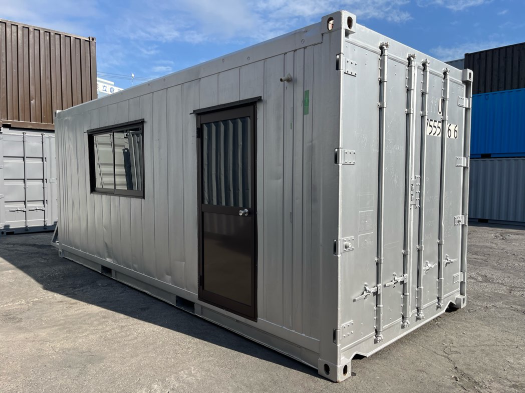 【横浜】中古20ft事務所仕様コンテナ（U7555566）