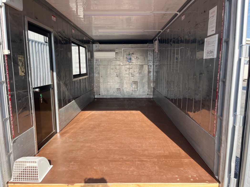 【横浜】中古20ft事務所仕様コンテナ（U7555566）