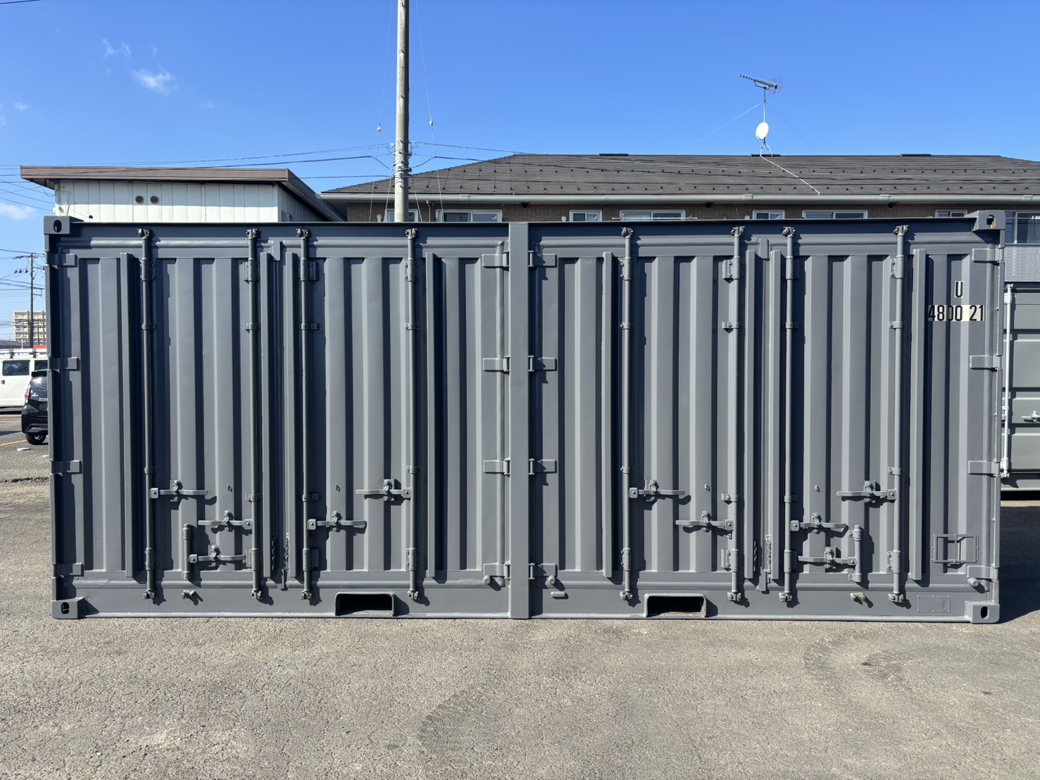 【東北】中古20ft　サイドオープンコンテナ【U480021】