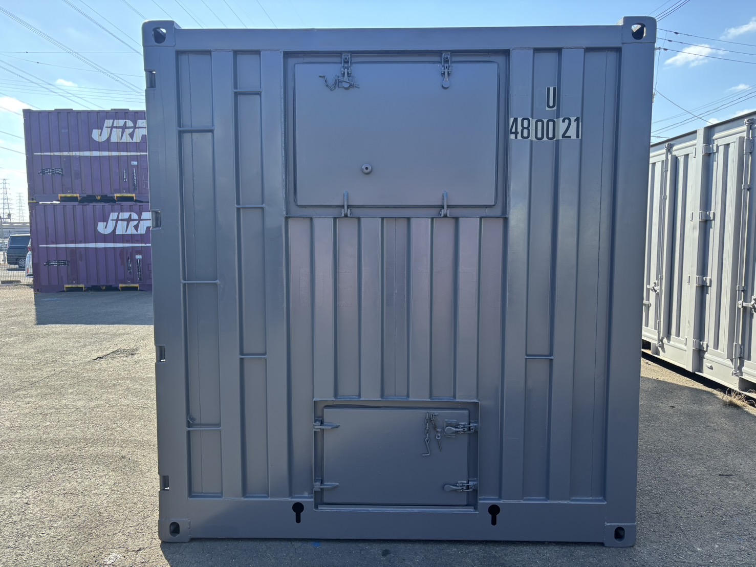 【東北】中古20ft　サイドオープンコンテナ【U480021】