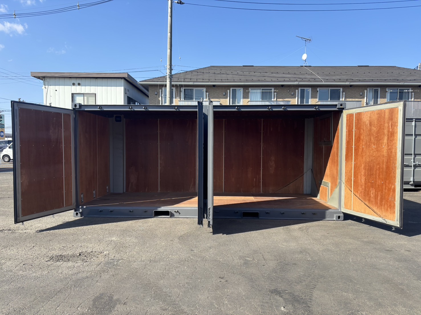 【東北】中古20ft　サイドオープンコンテナ【U480021】