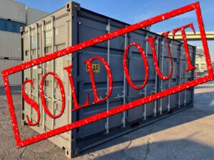 【横浜】新古20ftフルサイドオープンコンテナ（NEWU8000856）