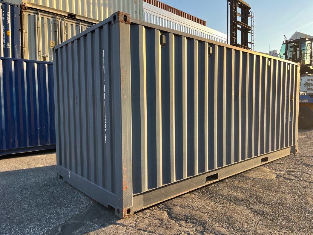 【横浜】新古20ftフルサイドオープンコンテナ（NEWU8000856）