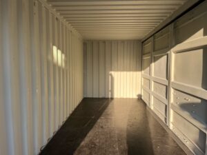 【横浜】新古20ftフルサイドオープンコンテナ（NEWU8000856）