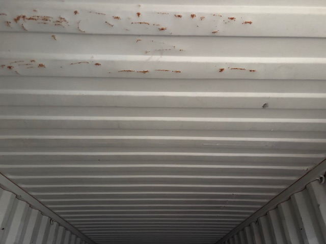 【北陸】中古20ft ドライスチールコンテナ（未塗装）