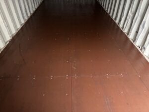 【北陸】中古20ft ドライスチールコンテナ（未塗装）