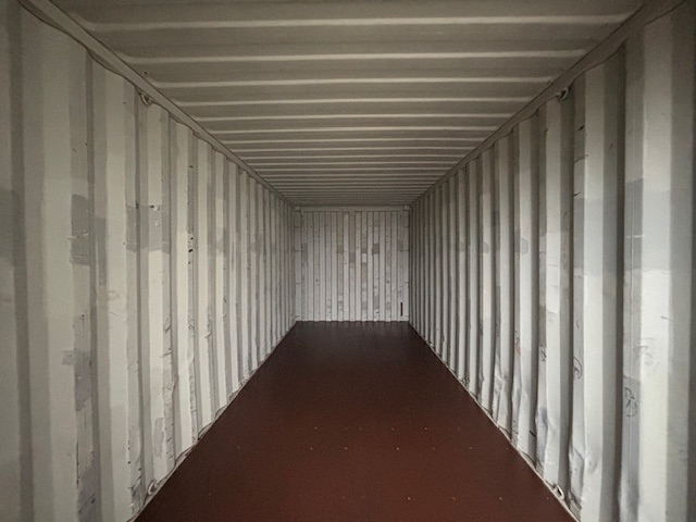 【北陸】中古20ft ドライスチールコンテナ（未塗装）