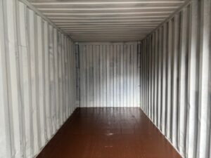 【北陸】中古20ft ドライスチールコンテナ（未塗装）