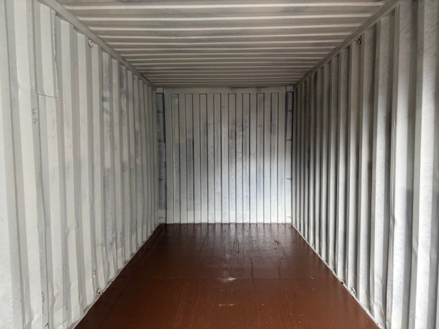 【北陸】中古20ft ドライスチールコンテナ（未塗装）