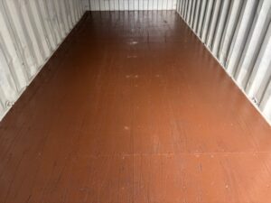【北陸】中古20ft ドライスチールコンテナ（未塗装）