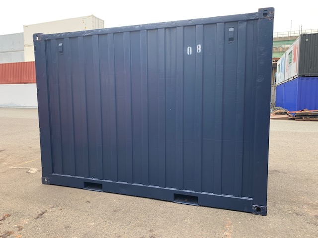 【神戸】中古12FT ドライスチールコンテナ(妻側ドア）　NO.08