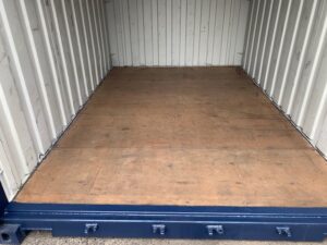 【神戸】中古12FT ドライスチールコンテナ(妻側ドア）　NO.08