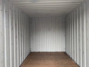 【神戸】中古12FT ドライスチールコンテナ(妻側ドア）　NO.08