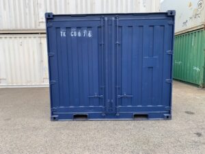 【神戸】中古10FT ドライスチールコンテナ　No.076