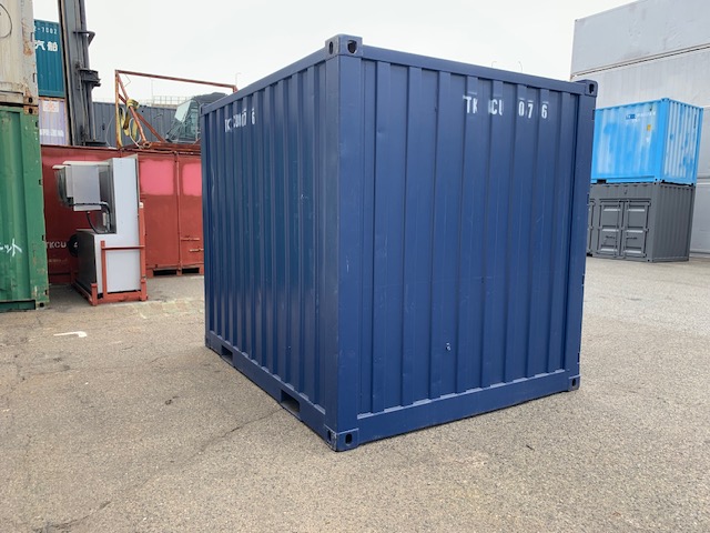 【神戸】中古10FT ドライスチールコンテナ　No.076