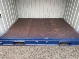 【神戸】中古10FT ドライスチールコンテナ　No.076