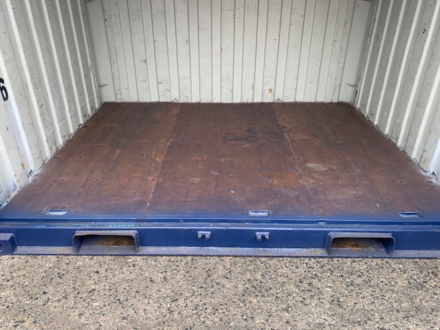 【神戸】中古10FT ドライスチールコンテナ　No.076