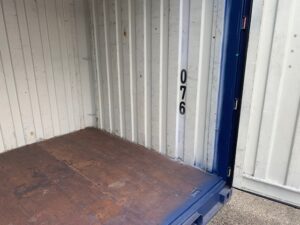 【神戸】中古10FT ドライスチールコンテナ　No.076