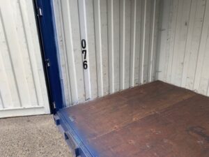 【神戸】中古10FT ドライスチールコンテナ　No.076