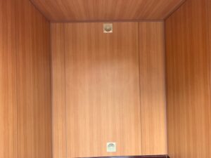 中古20ftレンタルボックス 3ドア仕様　グレー塗装済み NO.1203223