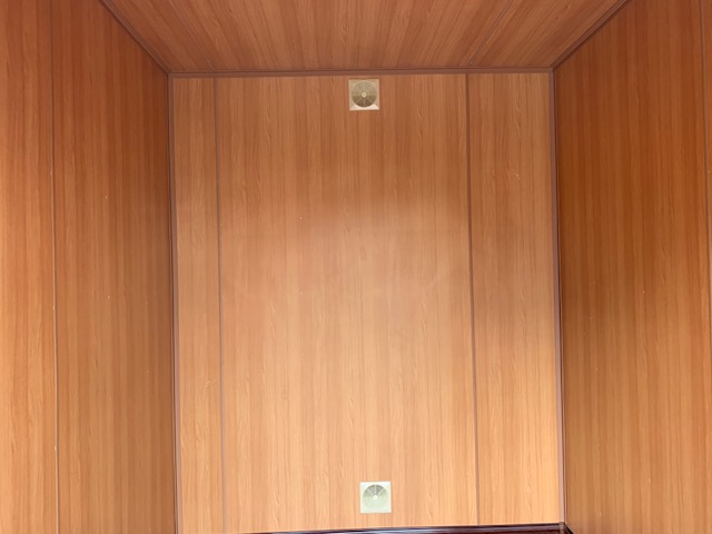 中古20ftレンタルボックス 3ドア仕様　グレー塗装済み NO.1203223