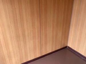 中古20ftレンタルボックス 3ドア仕様　グレー塗装済み NO.1203223